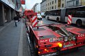 Stadtbus fing Feuer Koeln Muelheim Frankfurterstr Wiener Platz P177